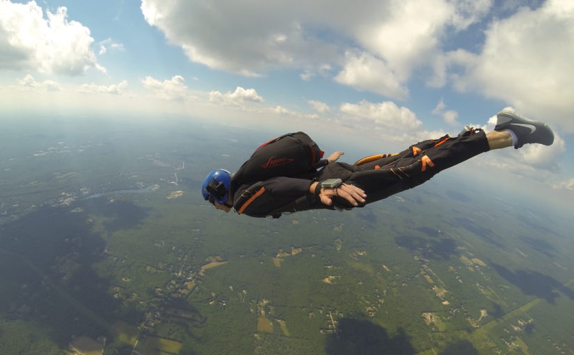 The Fragility Of Manmade Structures Share Center Stage With Height And Velocity When You Jump Out Of A Perfectly Good Airplane From An Altitude Of 10,500 Ft!