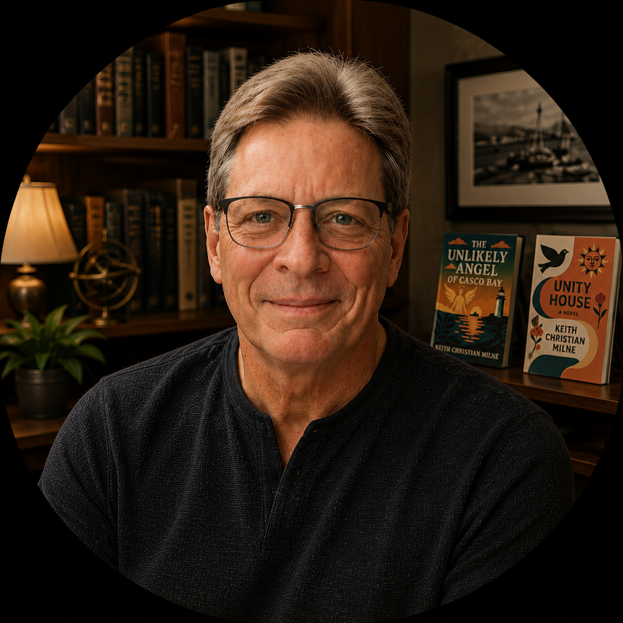 Author Keith Christian Milne