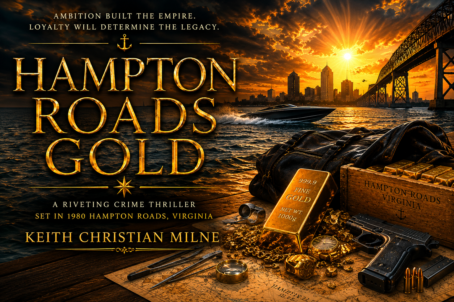 Advanced Reader Copies of Hampton Roads Gold are now available!