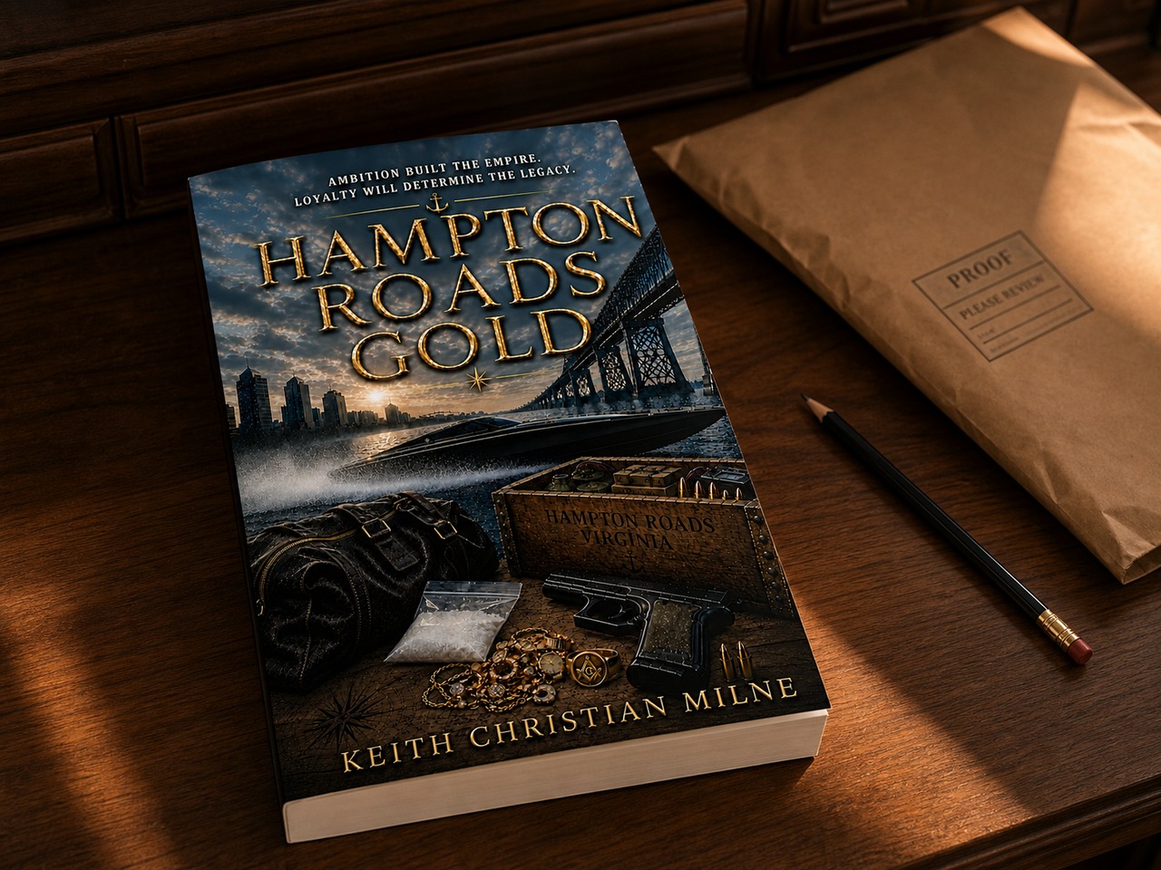 Hampton Roads Gold Proof Copy Arrived Today!