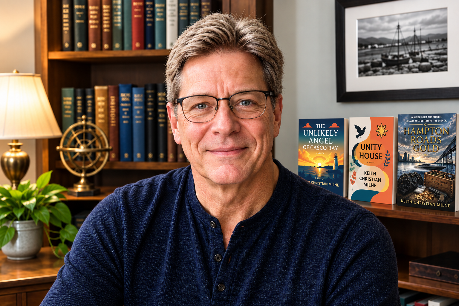 Author Keith Christian Milne